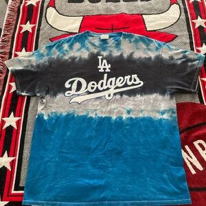 MLB Los Angeles dodgers tie dye shirt 
Xl